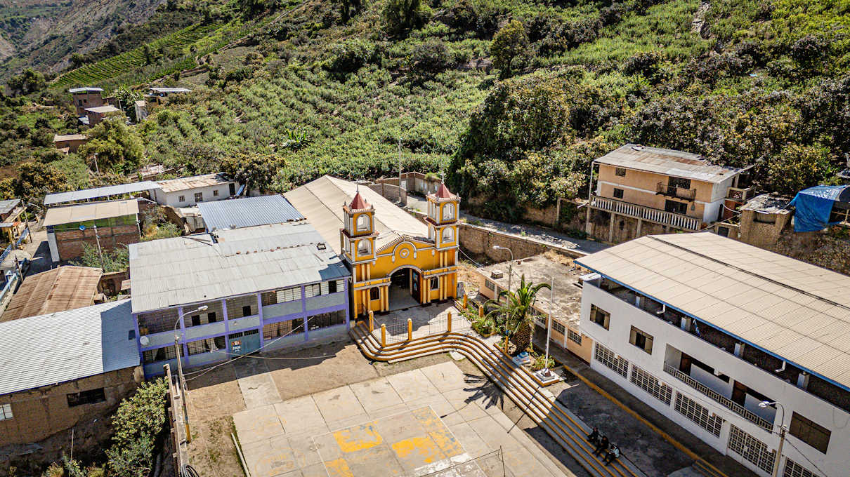Vista panorámica de San Miguel de Acos